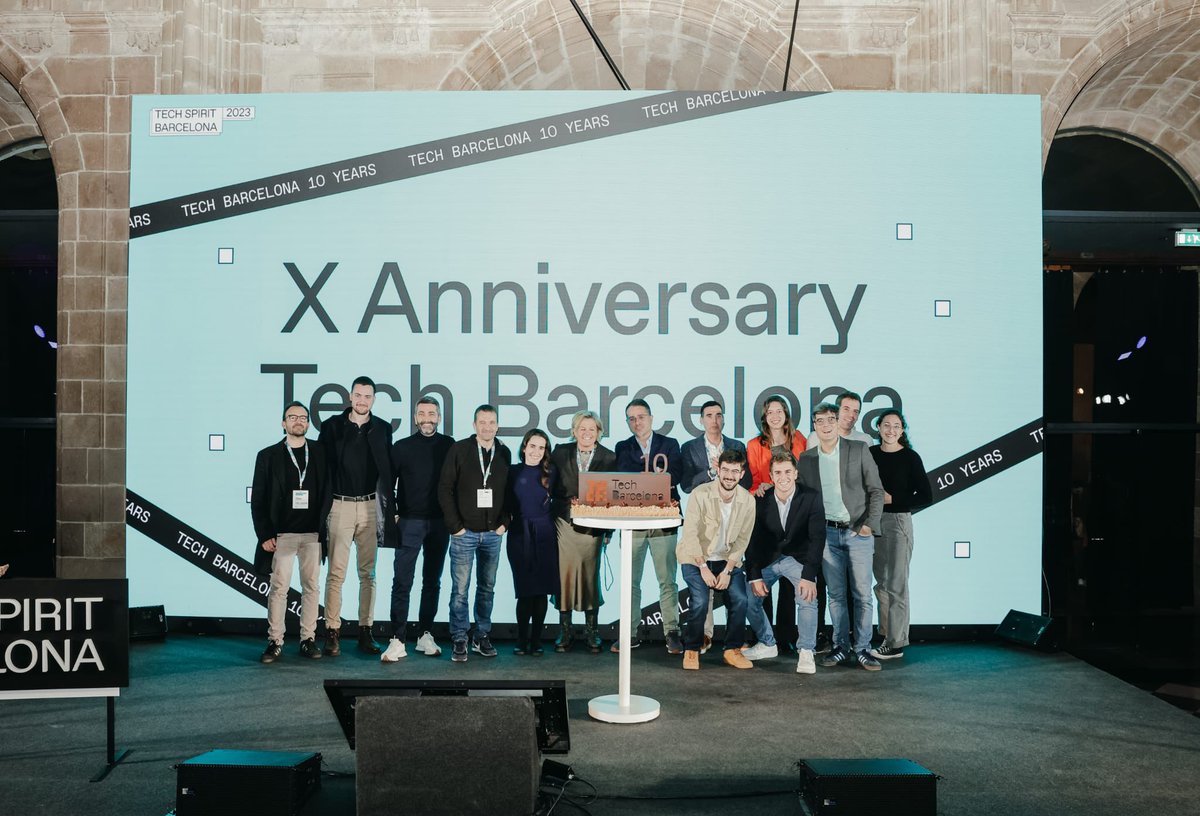 mmora's tweet photo. 10 anys de @TechBarcelona i segueixen sorprenent-nos amb un nou (quart!) #TSB23 que ens apropa als nostres locals heroes. Els que comencen i els que estan a dalt de tot ja. Els facilitadors. Els nostres referents. Congrats @MiquelMarti11 @MiguelVicente_ @IgnasiCostas & team TB! https://t.co/TkGyXcRM3l