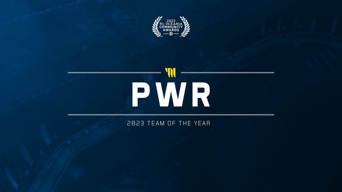 Congratulations @TeamPWR - 2023 Team of the Year 🏆