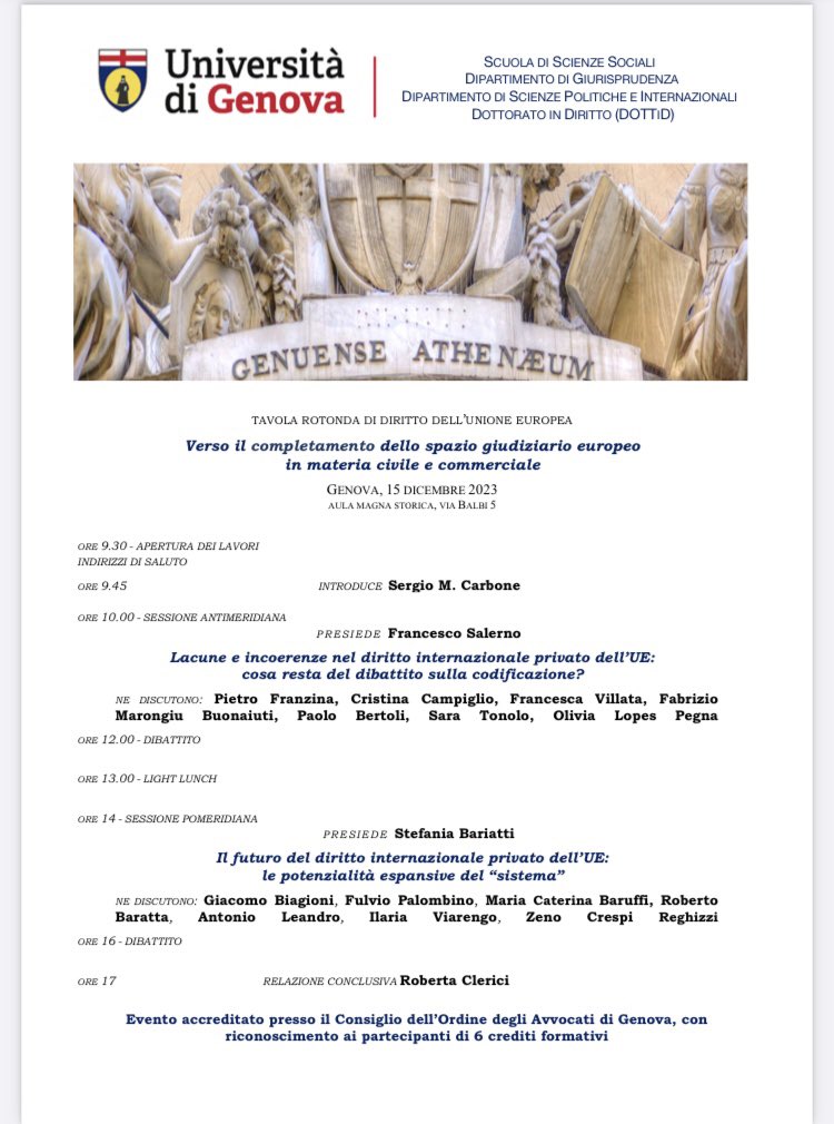 STonolo's tweet photo. Domani 15 dicembre 2023 a @UniGenova ! https://t.co/uUCJQPGAj4