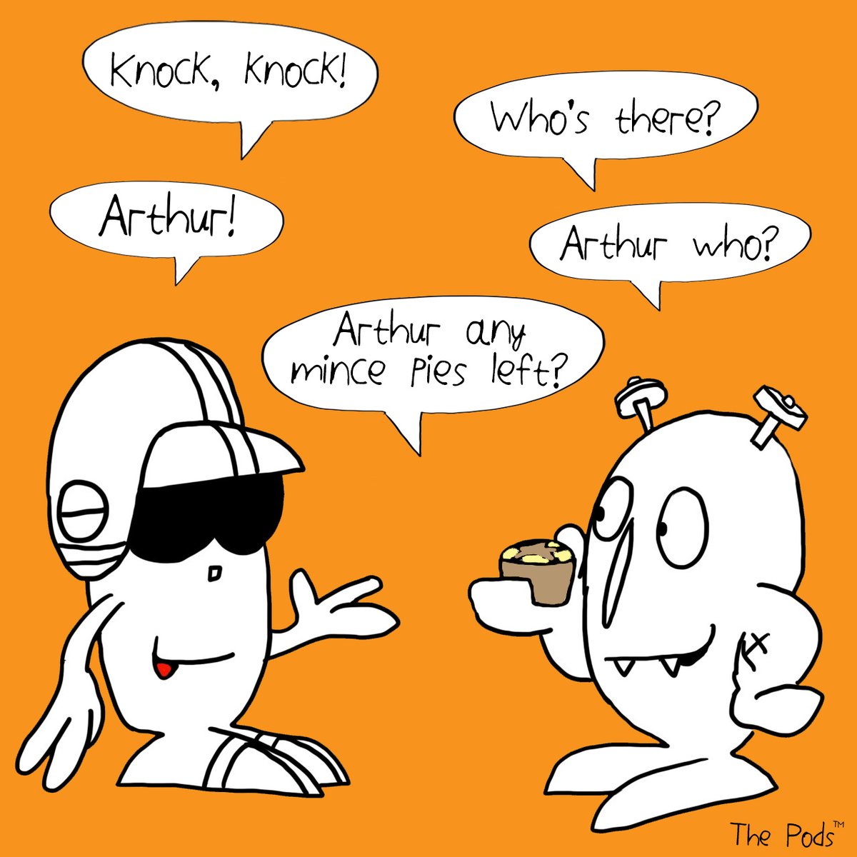 MeetThePods's tweet photo. A silly Christmas joke...
#christmasjoke #christmas #haha #joke #jokes #santa #mincepiejoke #knockknock #knockknockjoke #christmascrackerjoke #instajoke #instachristmas #fun #funny #silly #meetthepods #thepods #spypod #musclepod #autisticartist #autistic https://t.co/GChiX6KHdI