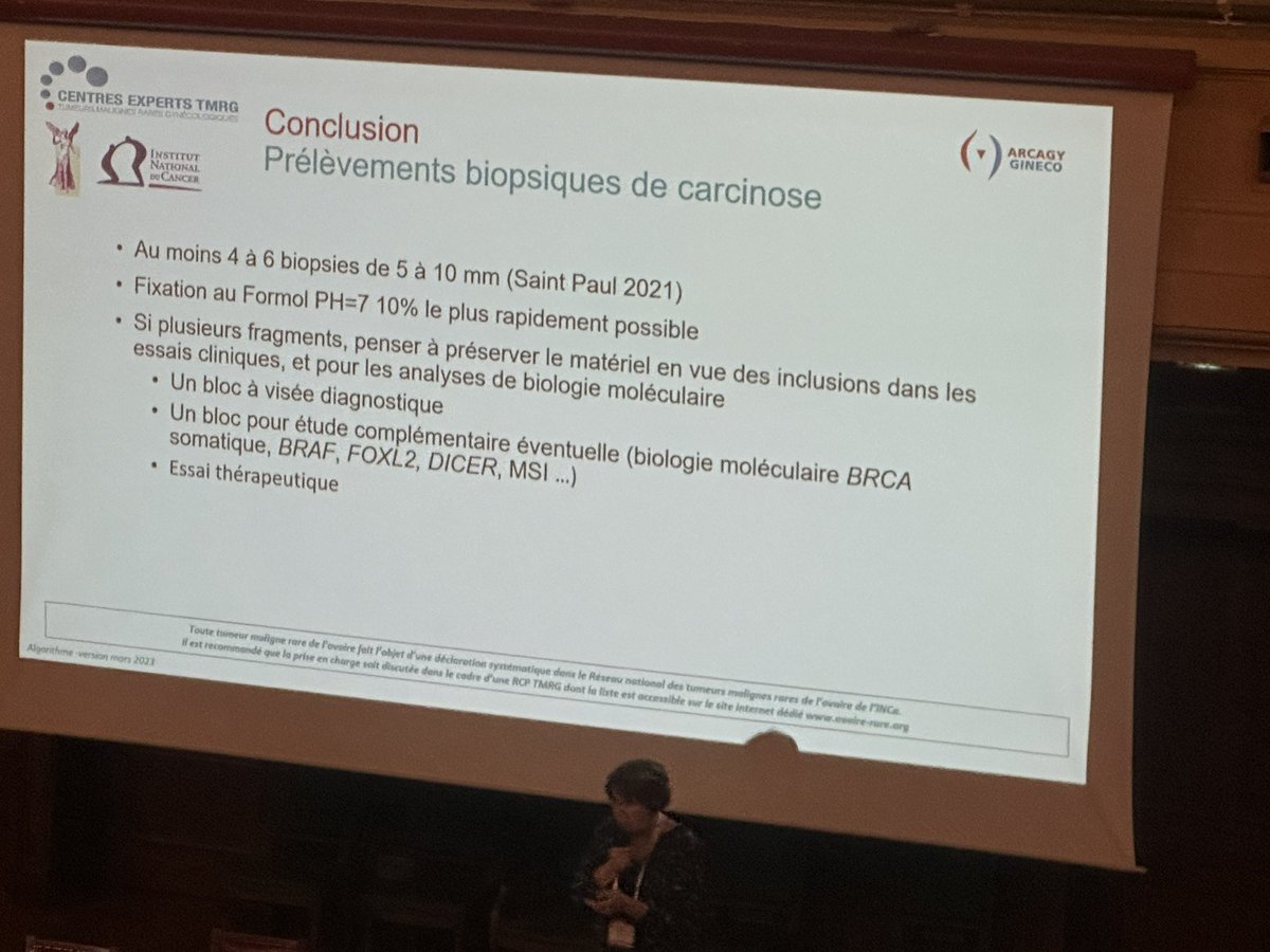 @la_sfog congrès à lyon session 1/ carcinome péritonéale, quel diagnostic différentiel ovaire vs autre