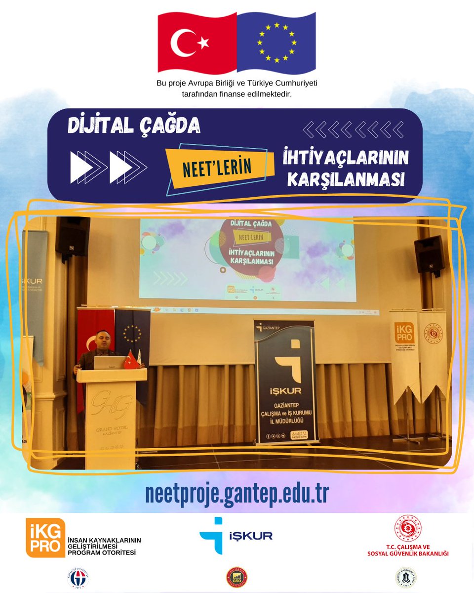neet_gaun's tweet photo. Ne Eğitimde Ne İstihdamda Olan Gençlere Yönelik İşgücü Piyasası Destek Programı

“Dijital çağda NEET’lerin İhtiyaçlarının Karşılanması (Meeting with NEETS’ Need in Digital Era)” isimli projemizin  I. İşletme-Kursiyer Buluşması

#neetpro
#neetproumutverecek
#gaziantep https://t.co/aHarbcOMjm