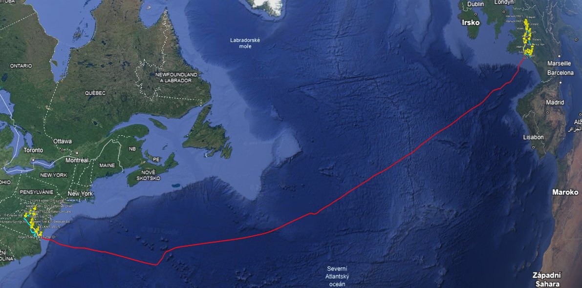 New 2 x 400G link from Paris to Ashburn is live! 

Via DUNANT submarine cable system.

Our total EU x US capacity: 2.6 Tbps via 6 cable systems (Majority via 400G technology).

Next upgrade in January: 2 x 400G between Bilbao and Ashburn via MAREA submarine cable system.