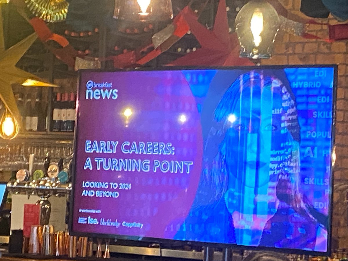 We’re back at The Anthologist for the final (and very festive) <a href="/Group_GTI/">Group GTI</a> Breakfast News of 2023, talking about the future of early careers. Are you joining us in person or online?  Tweet your thoughts with the hashtag #bnews23.   

#earlycareers