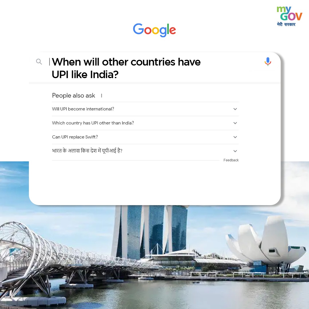 mygovindia's tweet image. When will other countries have UPI like India?

#GoogleIt
#NewIndia
#IndiaSearches