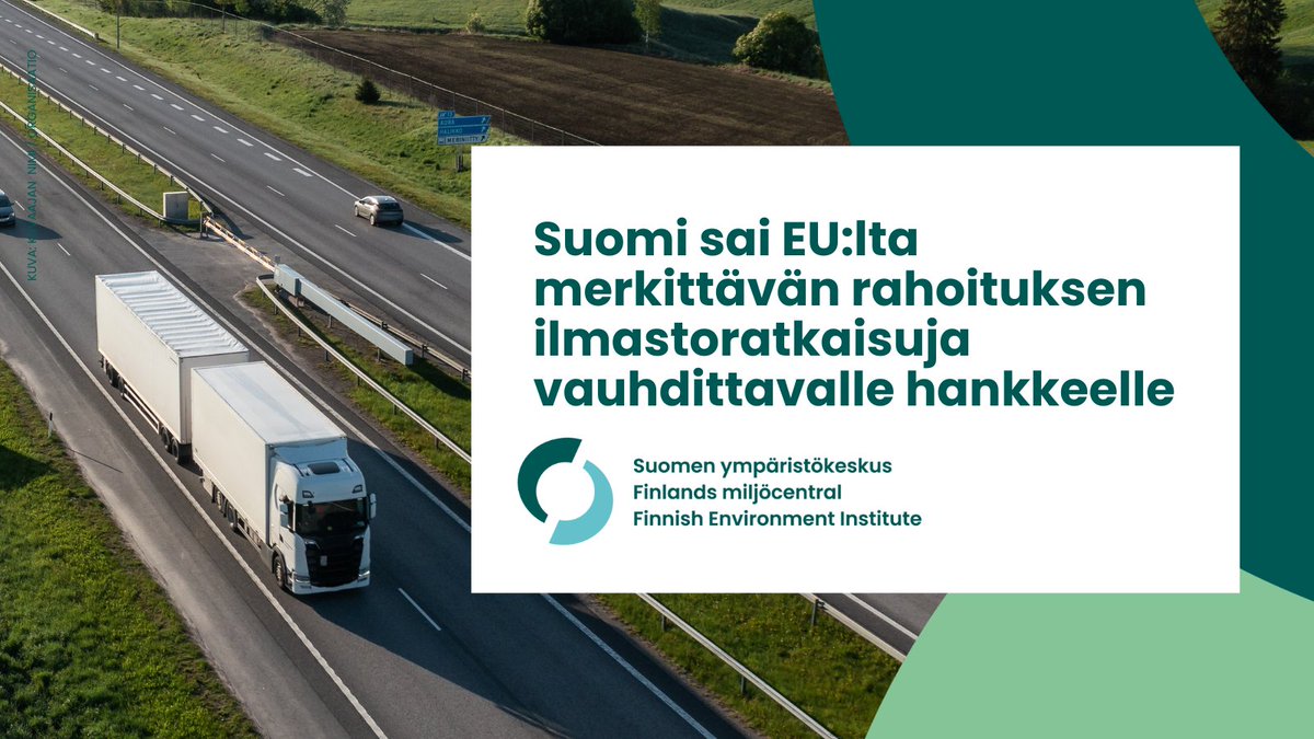 Suomi sai EU:lta merkittävän rahoituksen #ilmasto'ratkaisuja vauhdittavalle hankkeelle!🙌

Ilmastoratkaisujen vauhdittaja (ACE) -hankkeen painopiste on maatalouden, raskaan liikenteen ja teollisuuden prosessien päästövähennystoimissa. 

🔗sttinfo.fi/tiedote/700736…
#ilmastonmuutos