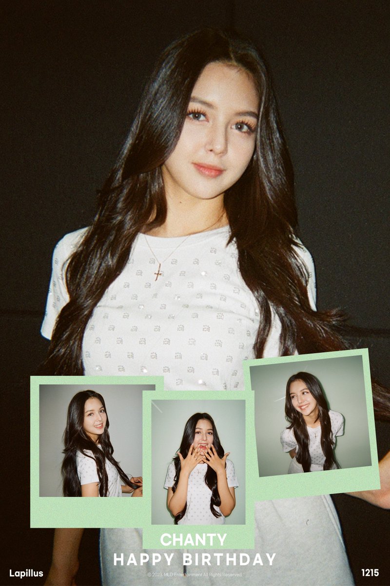 offclLapillus's tweet photo. 𝗛𝗔𝗣𝗣𝗬 𝗕𝗜𝗥𝗧𝗛𝗗𝗔𝗬, 𝗖𝗛𝗔𝗡𝗧𝗬💚

#Lapillus #라필루스 #Chanty #샨티 https://t.co/bzVqp2BDIy