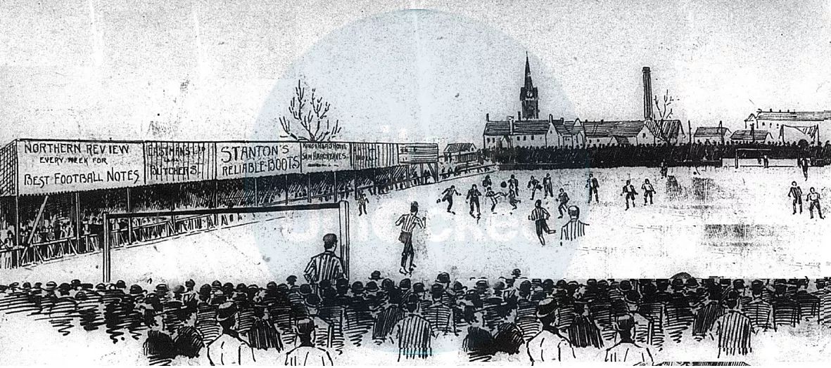 untypicalboro's tweet photo. #OnThisBoroDay - 1889: Middlesbrough Ironopolis, the breakaway professional club at war with #Boro, play their first game at the new Paradise Ground, drawing 1-1 with Gainsborough Trinity. #Nops #Washers https://t.co/osNzth8sK2