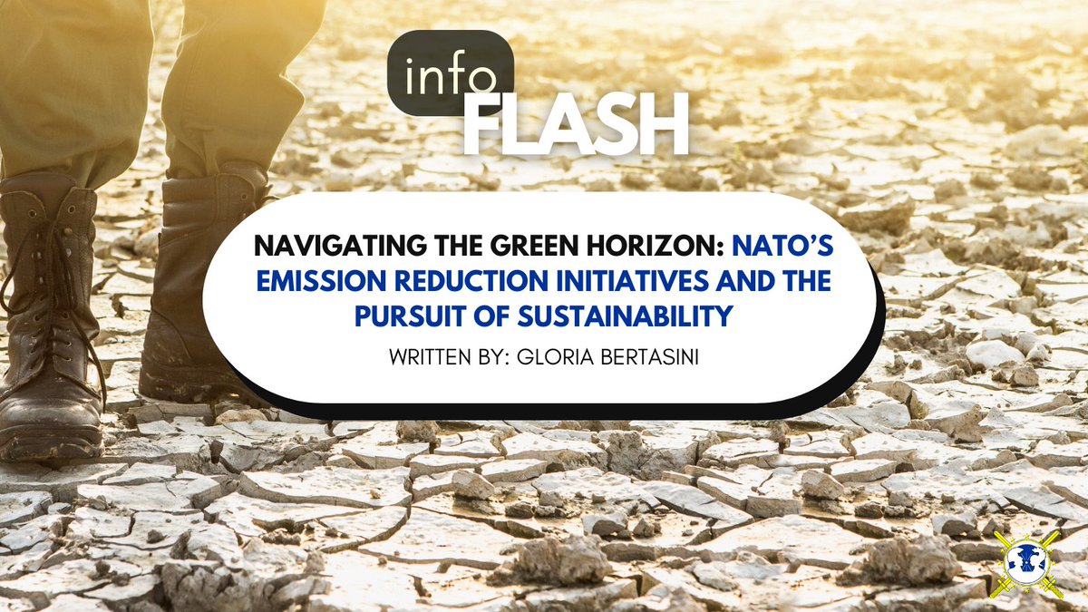 Navigating the Green Horizon🌱

In her insightful paper, Gloria Bertasini explores recent geopolitical tensions highlighting the need for the military to actively reduce its carbon footprint. #ClimateChange #NATO #GreenhouseGases

Read more: finabel.org/navigating-the…