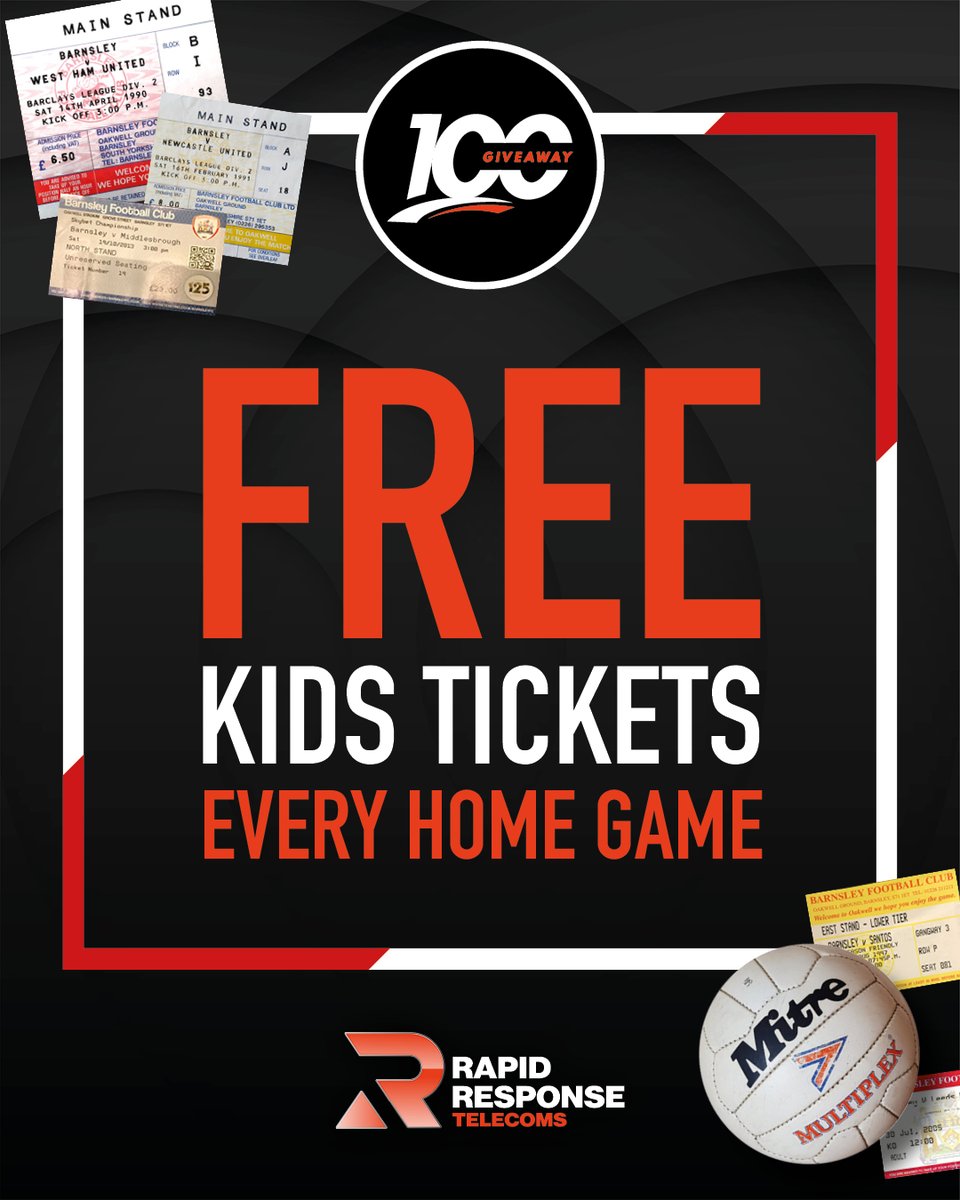 WE FINALLY RETURN

#live #footballisback at #oakwell 1500+ #children will watch #barnsleyfc this season #FREE.  We still have limited availability, link below.  

forms.monday.com/forms/f912544a…

Thanks for the shares. #barnsleyisbrill #footballleague #football #barnsley