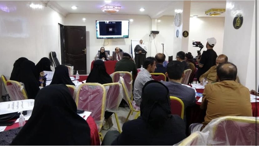 اليوم الثالث والأخير من ورشة عمل موائمة أجندة النساء والسلام والأمن في محافظة شبوة/ اليمن. 
نحو خطط عمل محلية لتفعيل القرار ١٣٢٥ 🕊️

#WomenBuildPeace #WomenSustainPeace
#Localizing1325
#SustainingPeace
@gnwp_gnwp
