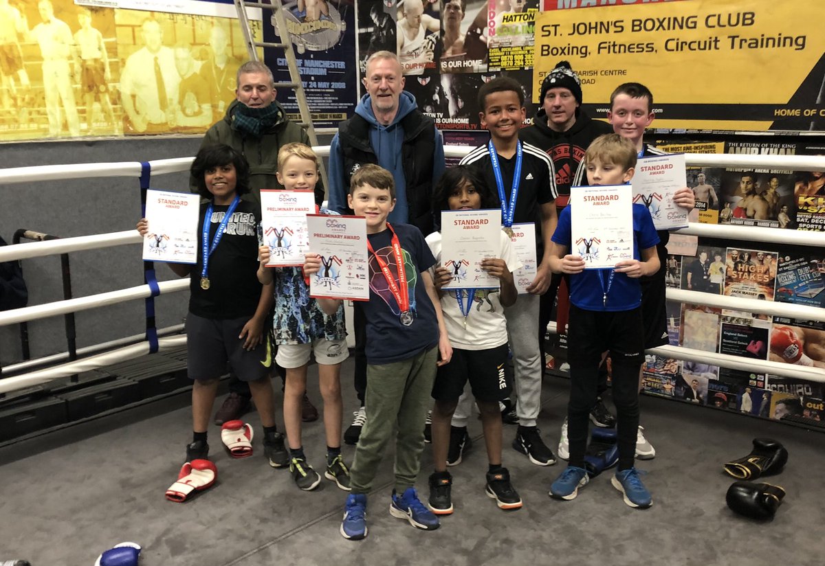 This weeks boxing awards 🥊 mixture of preliminaries, standard & bronze, well done everyone keep up the good work. Thanks to N-Gage Manchester City Council Boxing Awards Limited @ngage01 @BoxingAwards