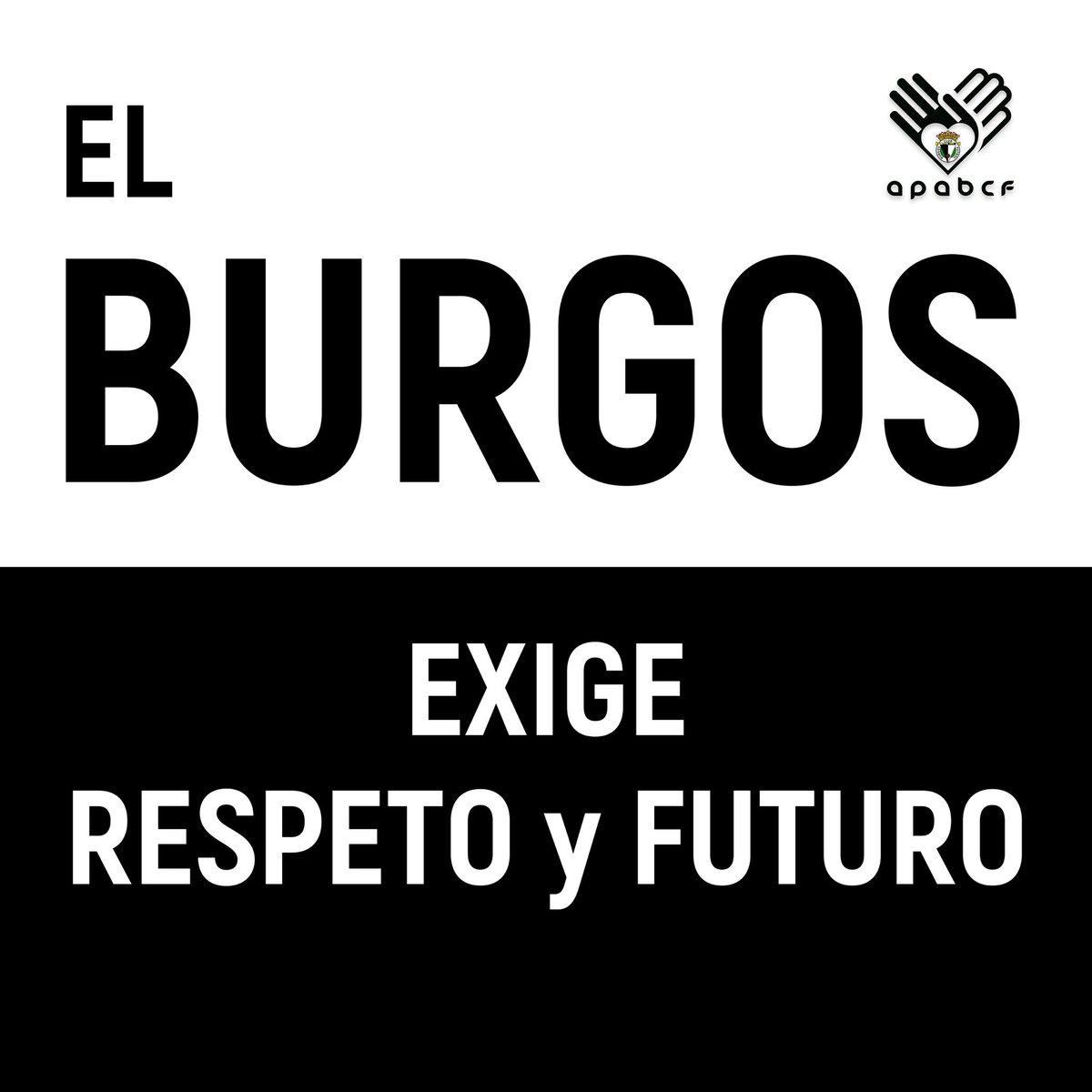 El @Burgos_CF exige respeto y futuro