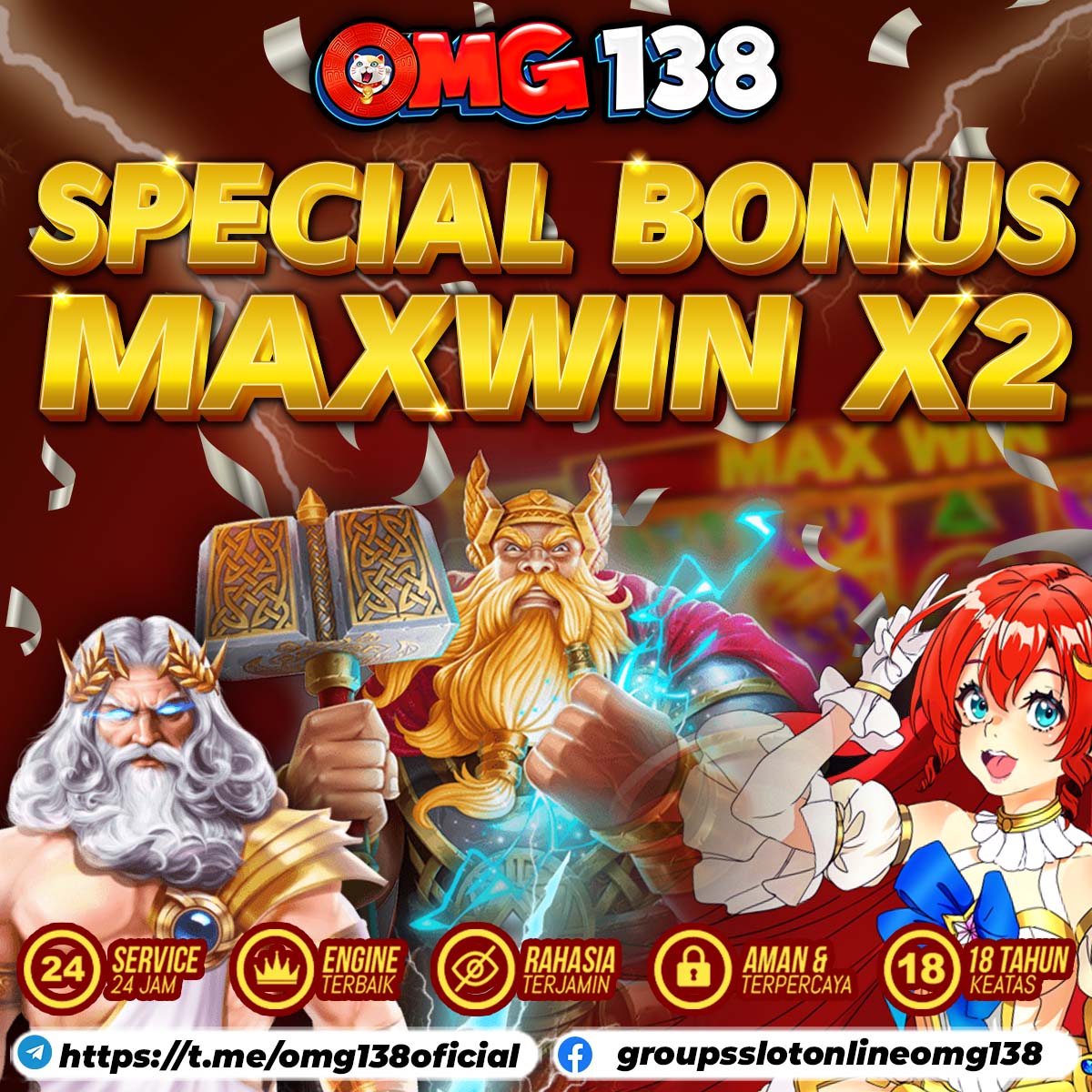 EVENT BARU OMG138. syarat dan ketentuan bisa di cek langsung di website kami ya bosku di OMG138. Terima Kasih #omg138 #gempa #anies #wowo #agen138 #panen138 #maxwin #zeus #menangtelak #main #megaways #menangbanyak #jackpotsquad #jackpot #jackpotparty #jakarta #angin