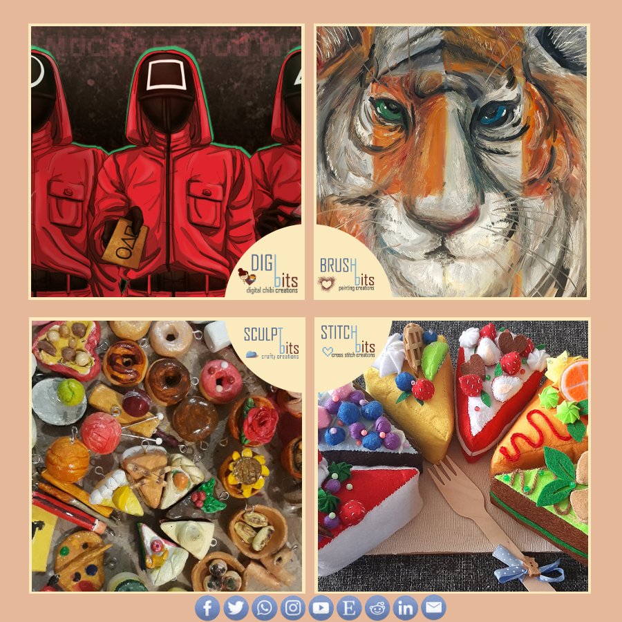 StitchBits_Miss's tweet photo. I am so out of practice when it comes to posting 😅😂 Gonna have to set reminders at this rate!

Anyways, a smol promo of things to come...

#ComingSoon #2024 #DigitalArt #TraditionalArt #StitchBits #Art #Artist #Posters #Sewing #ClayCharms #painting https://t.co/Dbcs5vSK4F