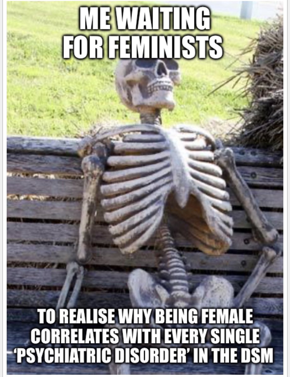 It’s been one of the most frustrating experiences of my career, being surrounded by intelligent feminists who seem to be able to see controlling and oppressive structures everywhere, but refuse to see psychiatry and pathologisation for what it is. 

Liberation of women HAS to