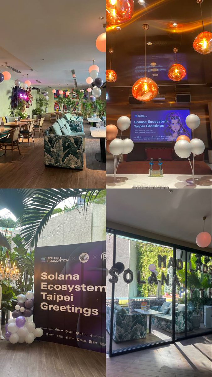 bonk_inu's tweet photo. Vibes were immaculate at the Solana Ecosystem Taipei Event

Solana MCM team members are efficient and humble

Thank you all for a great time

#OPOS https://t.co/K3QLqZ0zDM