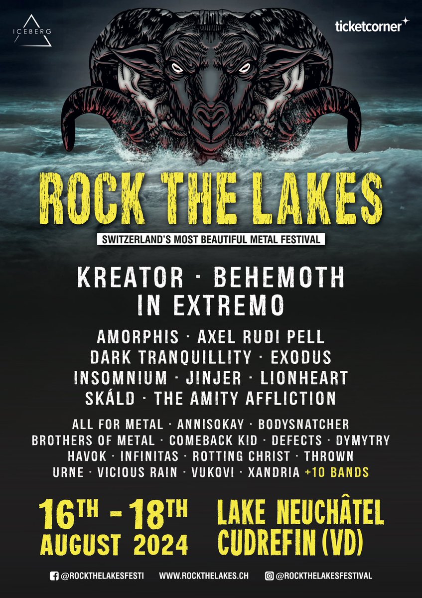SWITZERLAND 🇨🇭- see you at Rock The Lakes 2024! TIX: rockthelakes.ch #jinjer #rockthelakes #switzerland