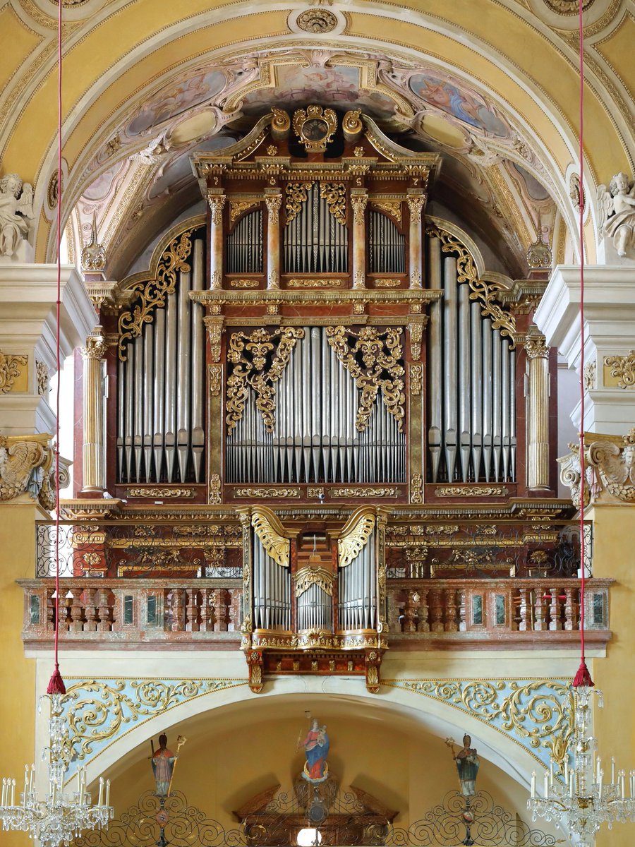 nikolausmella's tweet photo. Today marks the 292nd anniversary of the death of the Austrian #organist (Stift Lambach) &amp; #baroque composer, Joseph Balthasar #Hochreither. :-) 🍁 🧭 † #Salzburg 🇦🇹 Österreich 

Orgel Lambach Stiftskirche, #Lambach, Upper Austria. 

📸: C.Stadler/Bwag, 26th August 2023. https://t.co/Ek95HMJ3y4