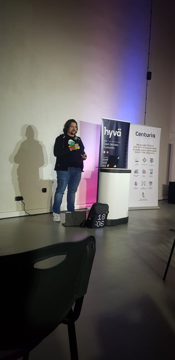 janbiesiada's tweet photo. 🚀 Just had a blast at #MagentoPoznanMeetup! 
Here are some snapshots 📸 from the event that capture the essence of learning, networking, and of course, pizza. 🍕 Let's keep pushing the boundaries of what we can do with #Magento!
#ecommerce #webdevelopment #community https://t.co/Mu4ZMiK1WS