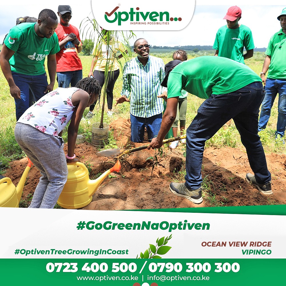 victormatara's tweet photo. I'm so proud of what @OptivenLimited's Go Green Team has achieved today at Ocean Ridge in Vipingo 👏
#GoGreenNaOptiven #OptivenTreeGrowingInCoast https://t.co/7bEMWWDvn9