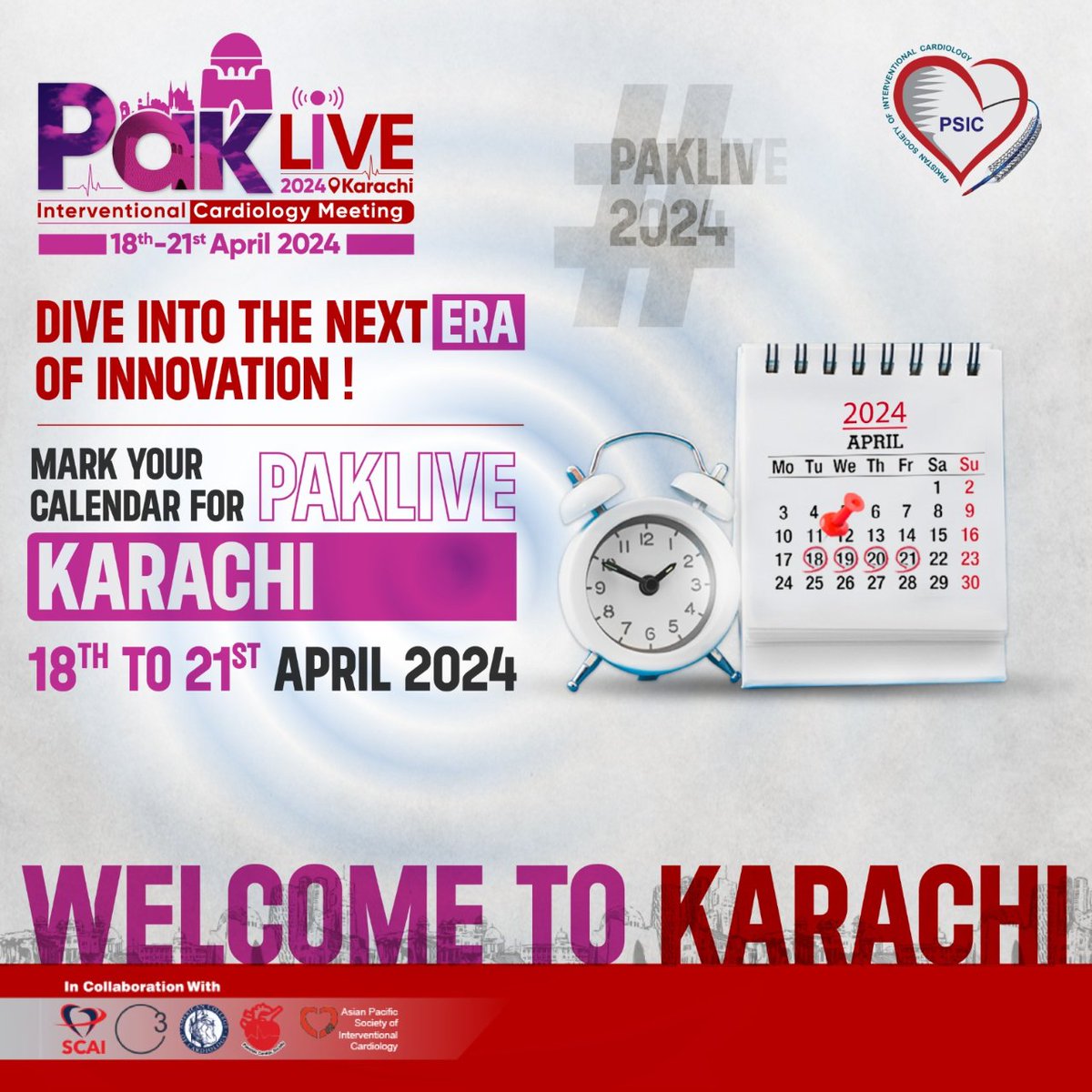 OrbitEvent's tweet photo. " Exciting News Unveiled! Join us in the heart of Karachi from April 18th to 21st for the PakLive Conference—an unmissable convergence of innovation, ideas, and inspiration. Let's shape the future together! #PakLiveConference #KarachiInnovates #SaveTheDate #FutureOfKarachi " https://t.co/0UDIz2uXUK