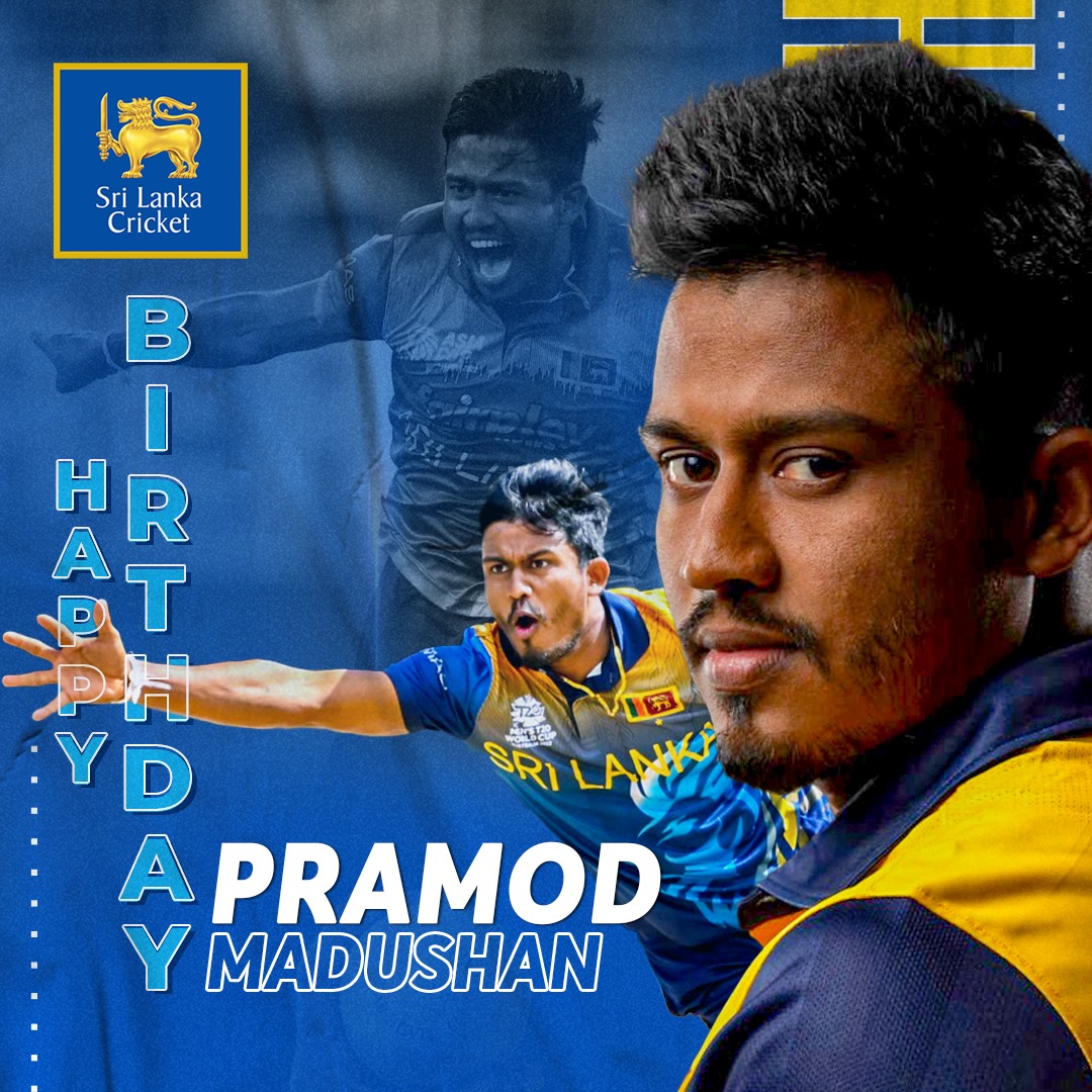 Happy Birthday to Pramod Madushan! 🎂🎉