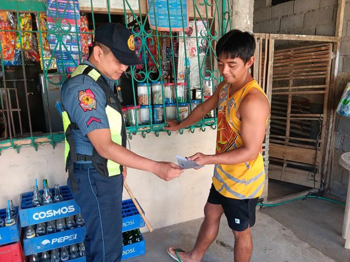 December 14, 2023- Personnel of Sugpon MPS conducted distribution of leaflets regarding anti- terrorism and illegal drugs campaign.