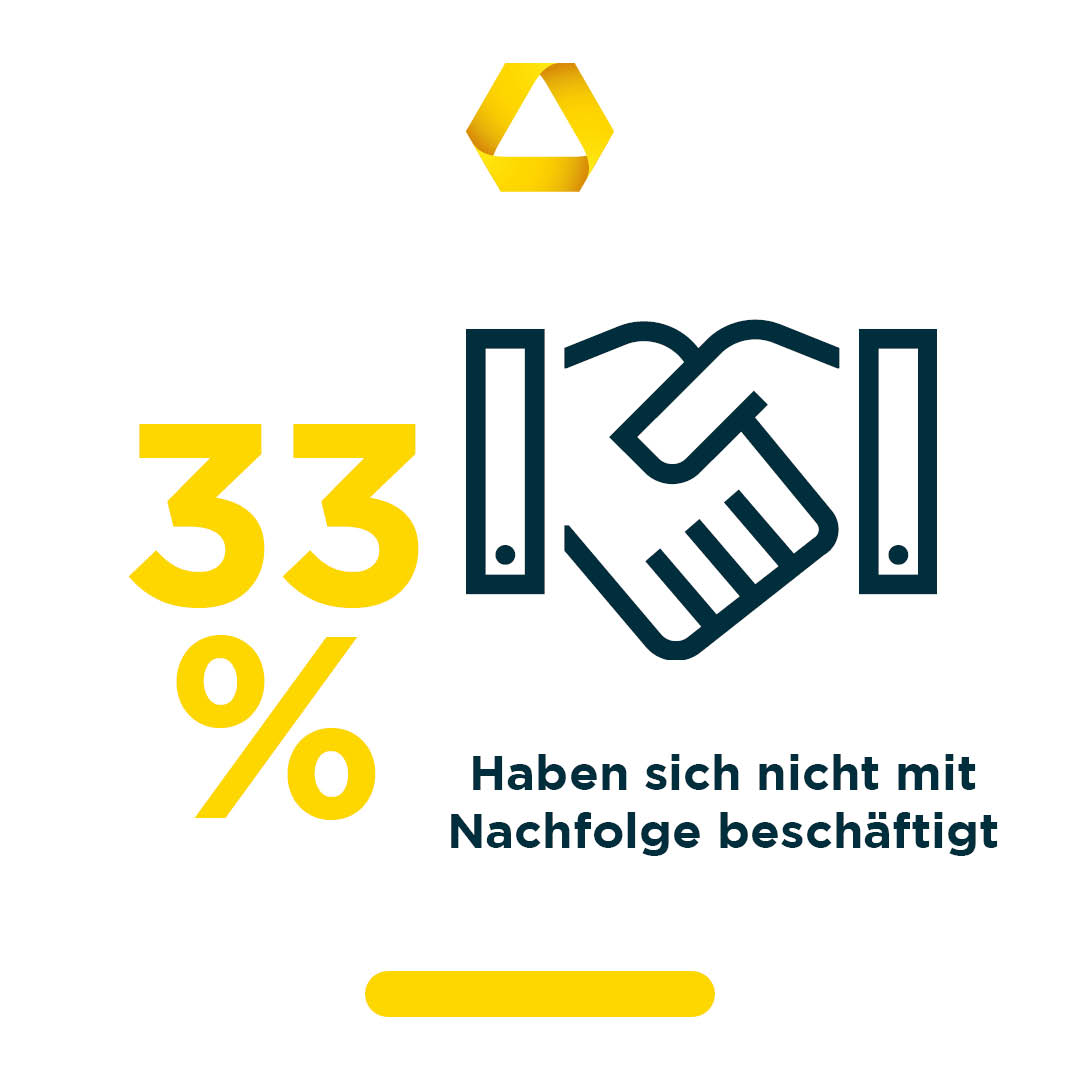 Laut Commerzbank Unternehmerkunden-Studie 2023 sind es vor allem persönliche Gründe, die dazu führen, sich mit der Nachfolge-Thematik auseinanderzusetzen. Über ein Drittel hat sich jedoch noch keine Gedanken über die Nachfolge gemacht. Mehr hier: scom.ly/UKStudie