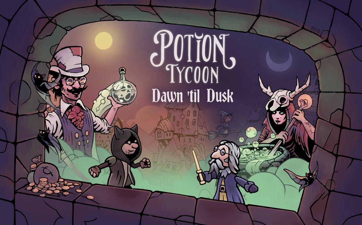 Hey potion magnates! Our bright-new Early Access update "Dawn 'til Dusk" for #PotionTycoon is out now. Light up your busy tycoon life with bash and sunshine like never before!
store.steampowered.com/app/1485690/
#gamedev #indiedev #indiegame #managementsim #tycoon #update #witchy