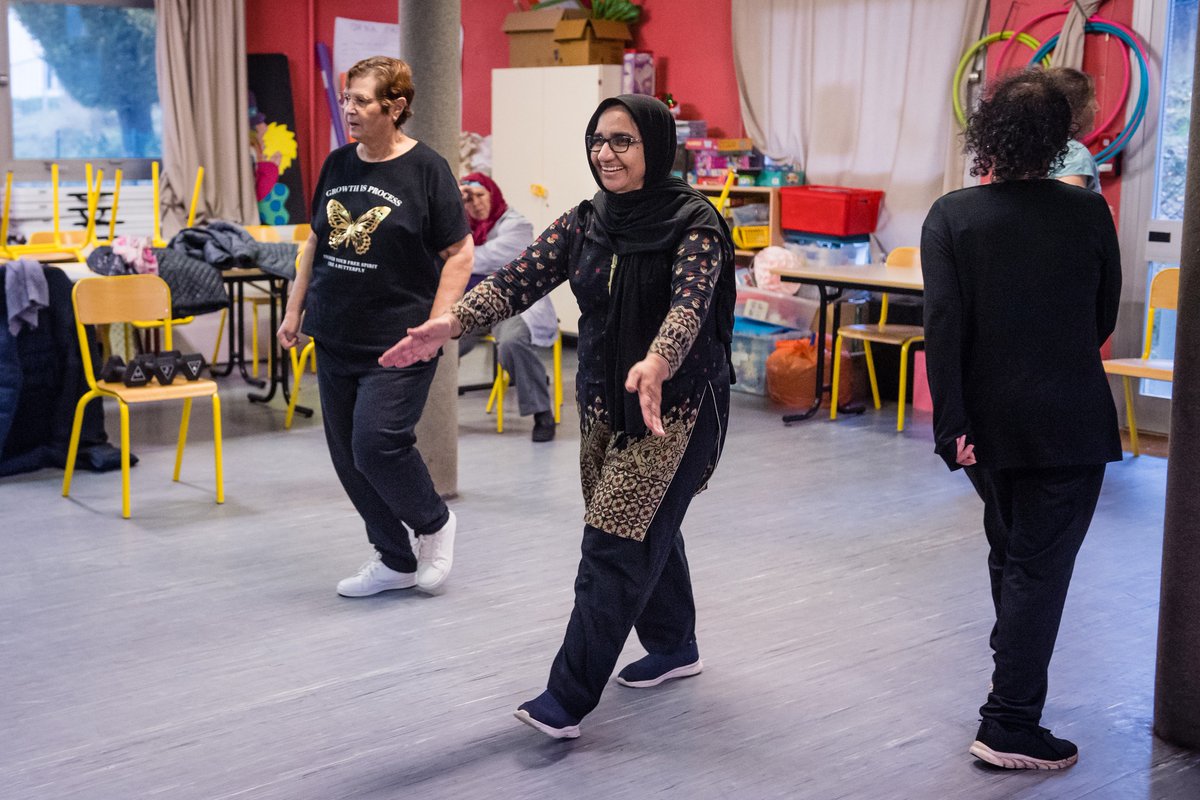 MFGrandEst's tweet photo. 📷 [RETOUR EN IMAGES] sur l'atelier #PourVotreCoeurBougezPlus récemment organisé au sein de la @VilleDeForbach, animé par Perrine Tousch, animatrice en #APA et organisé par @MFGrandEst &amp; la Communauté d'Agglomération #ForbachPorteDeFrance | Photos ©FNMF @mutualite_fr /A. LAURIN https://t.co/nVuCdC88IL