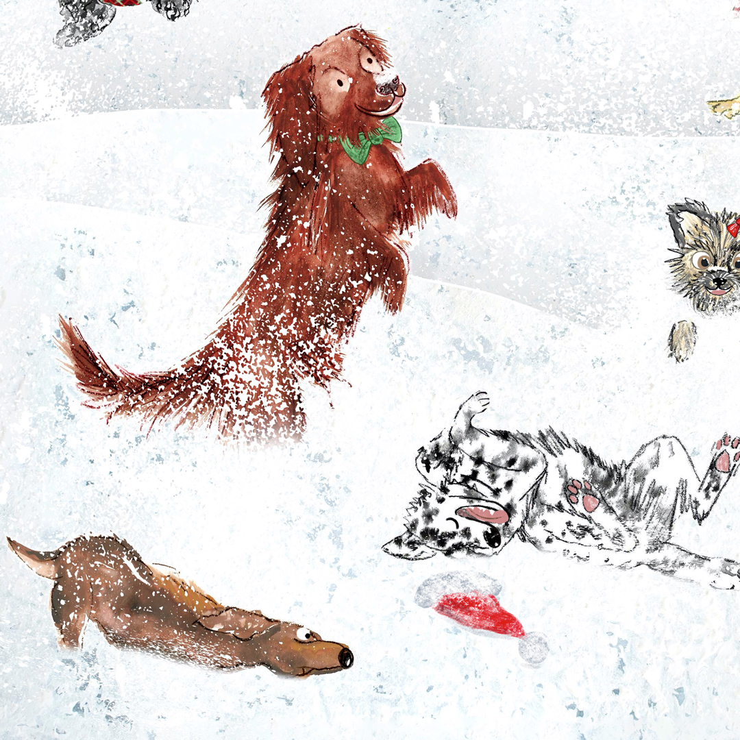 Wondering which of my dog #illustration would be best to develop into a children's #picturebook character for my portfolio? #kidlitart