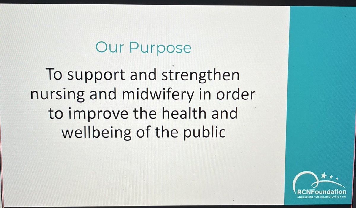 So pleased to welcome colleagues, Sarah and Deepa from the @RCNFoundation to highlight the amazing support and innovation they enable for the profession. 👏🏾👏🏻👏🏽@CNOEngland @teamcno @WeLDnurses @JaneMCummings