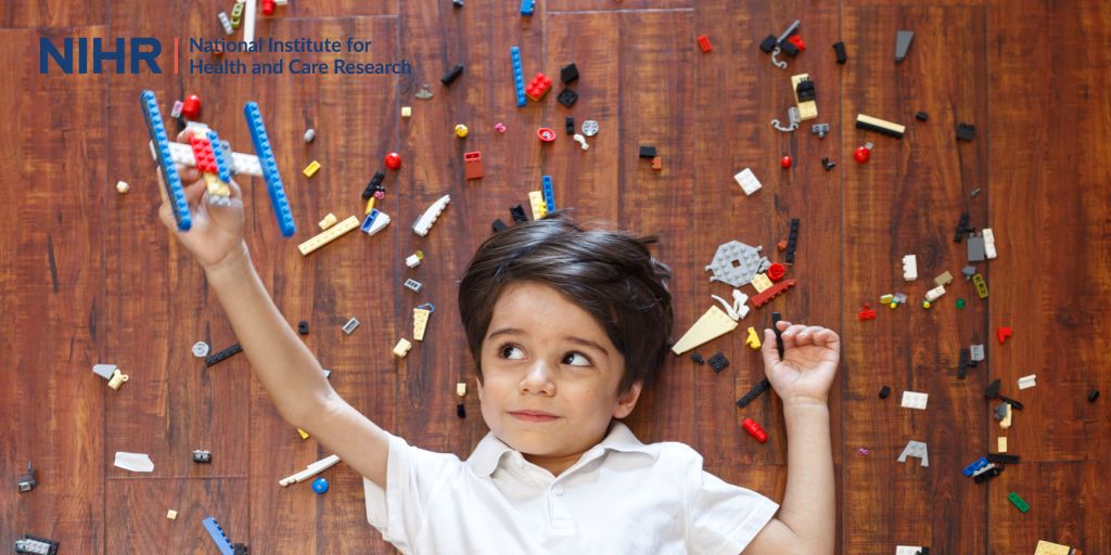 NIHRresearch's tweet photo. Not only does LEGO® based therapy at school help improve social skills of autistic children and young people, it's fun too! Read the full report in the NIHR Journals Library: https://t.co/ZNJqQerRHn https://t.co/K9quROGpcw