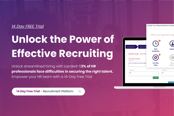 📈 Elevate your recruitment process with Landed Hiring Software! 🌐 Experience efficiency, insights, and customisation in one powerful platform. 

Sign up now for a 14-Day Free Trial ➡️d36.co/1bM3B

#HiringMadeEasy #FreeTrial