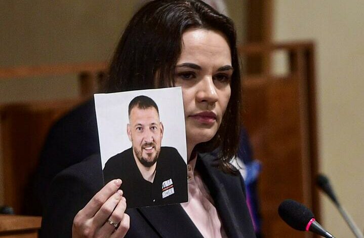Today marks two painful years since my husband, Siarhei, was unjustly sentenced to 18 years behind bars. Since March, I have had no news about him. My fight isn't just for Siarhei's freedom; it's a battle to end this injustice &amp; liberate every political prisoner in #Belarus.