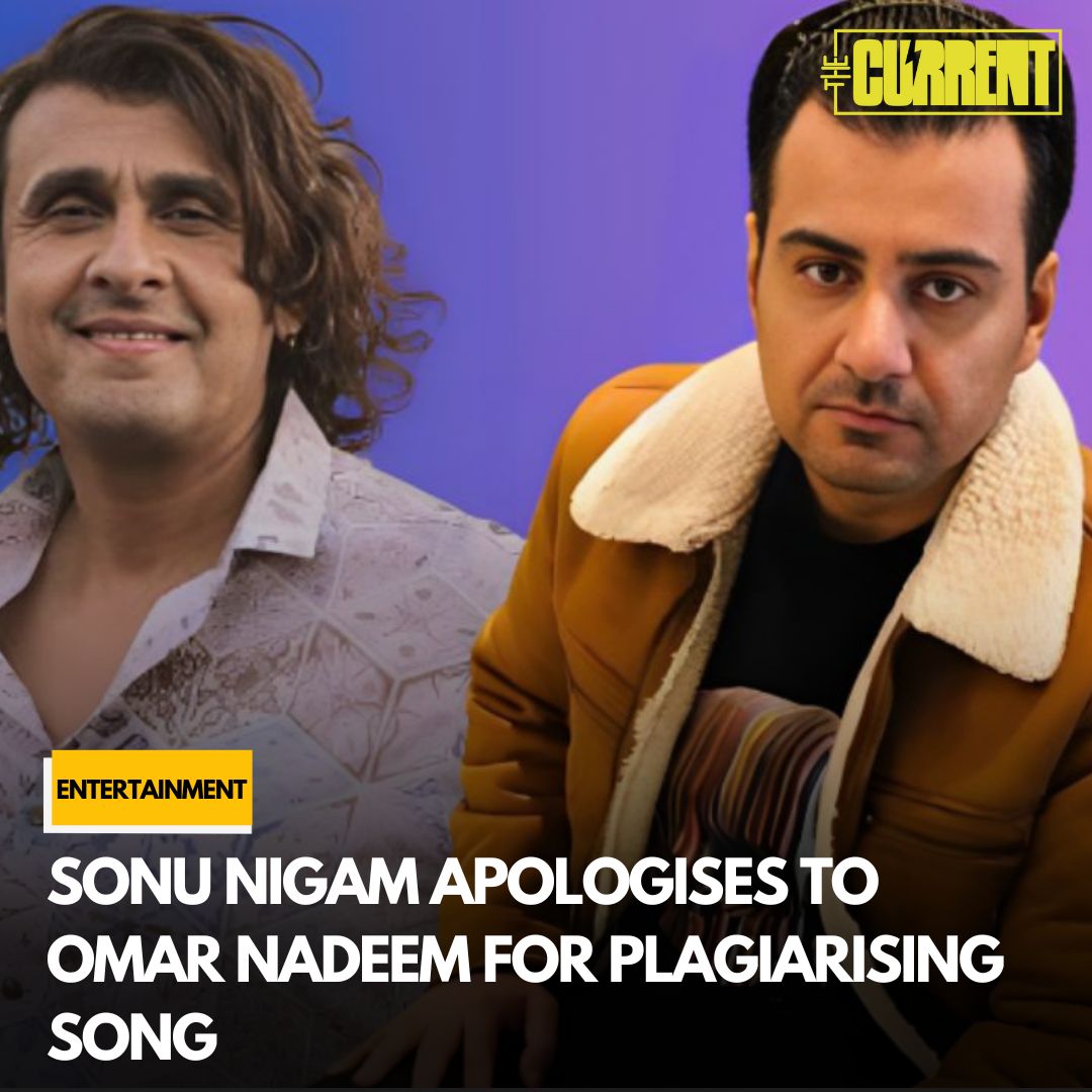 TheCurrentPK's tweet image. India singer Sonu Nigam has recently apologized to Omar Nadeem for unintentionally plagiarizing one of his songs. 

Read more:thecurrent.pk/sonu-nigam-apo…

#IndianSinger #PakistaniSinger #Apologized #Thecurrent #SonuNigam #OmarNadeem