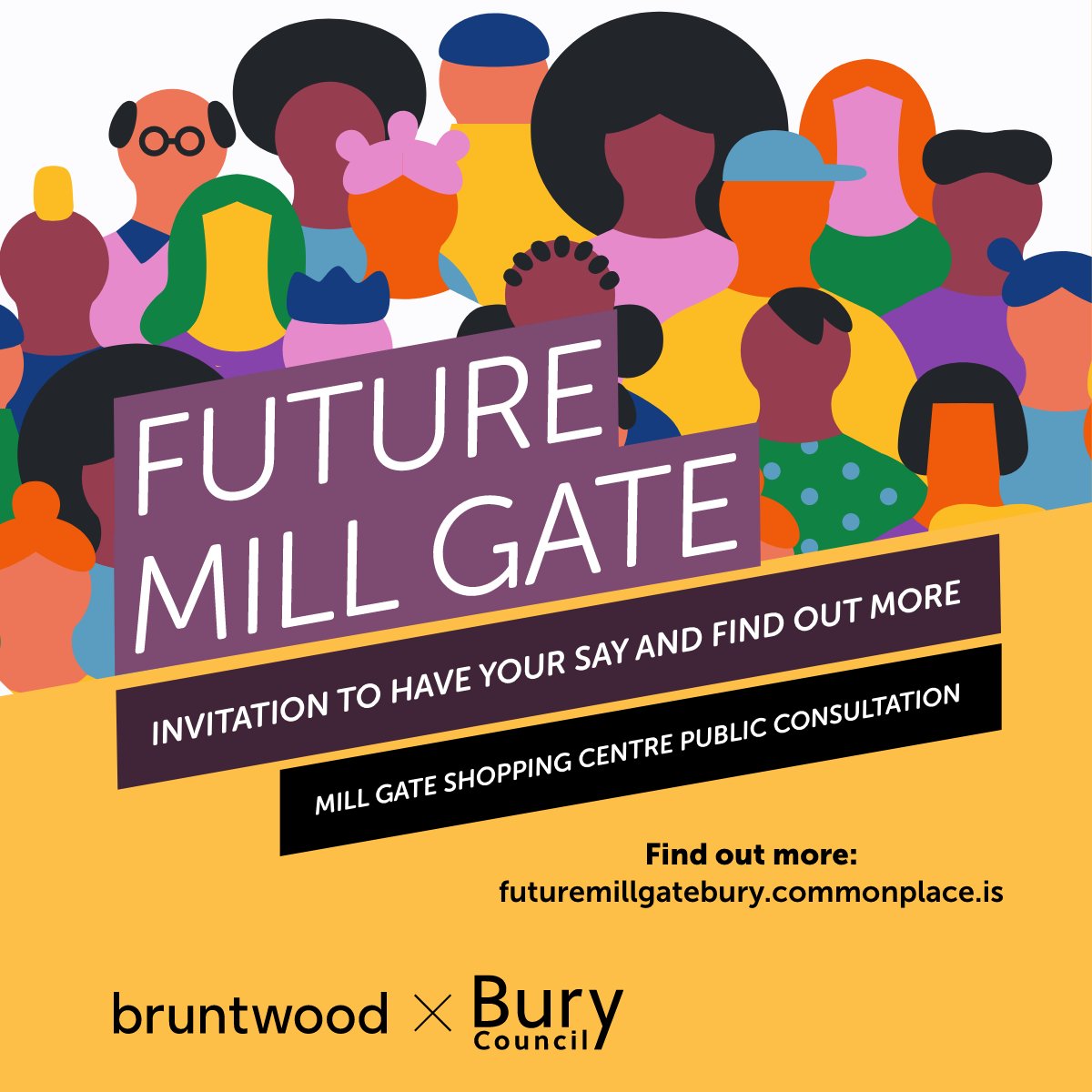 BuryCouncil's tweet photo. Have you had your say on the future of @MillGateBury yet? 

Share your thoughts
👉https://t.co/nMjgkUt4yl https://t.co/IYHORuTo1V