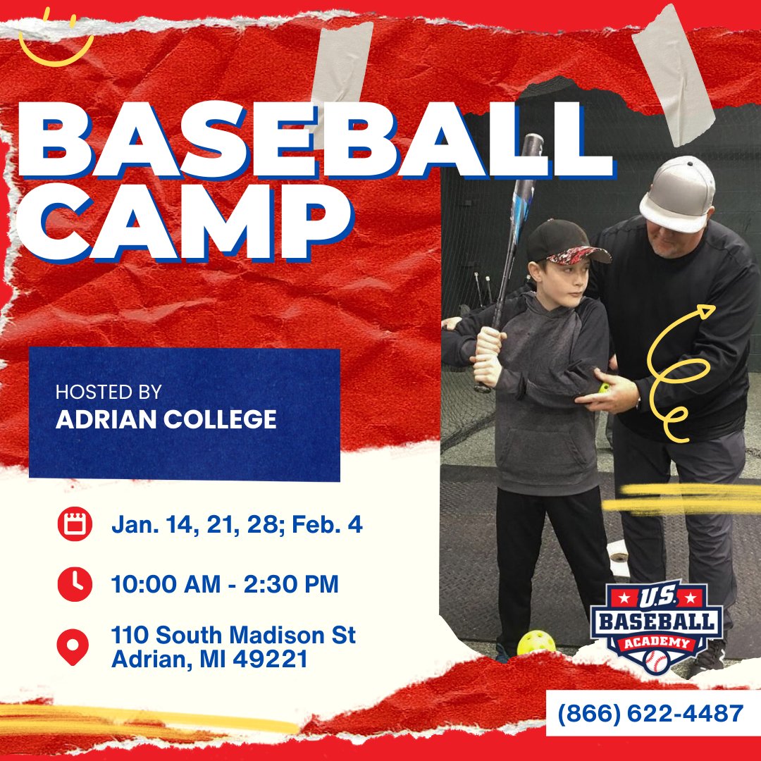 Fall/Winter Baseball Camps ⋆ U.S. Baseball Academy W