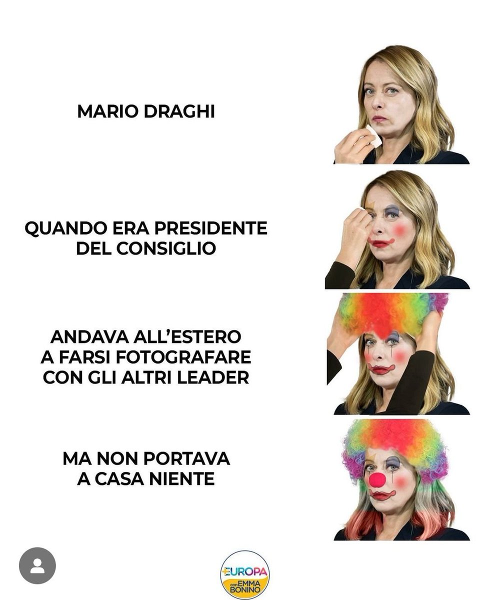 Già Mario Draghi 🤨
#GovernoDellaVergogna 
#meloni_inadeguata