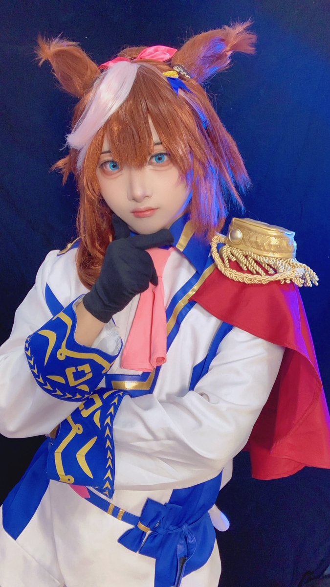 First89891310's tweet photo. 东海帝皇哒！
#cosplay #赛马娘 #东海帝皇 #伪娘 #男の娘 https://t.co/EEoQUcajnz