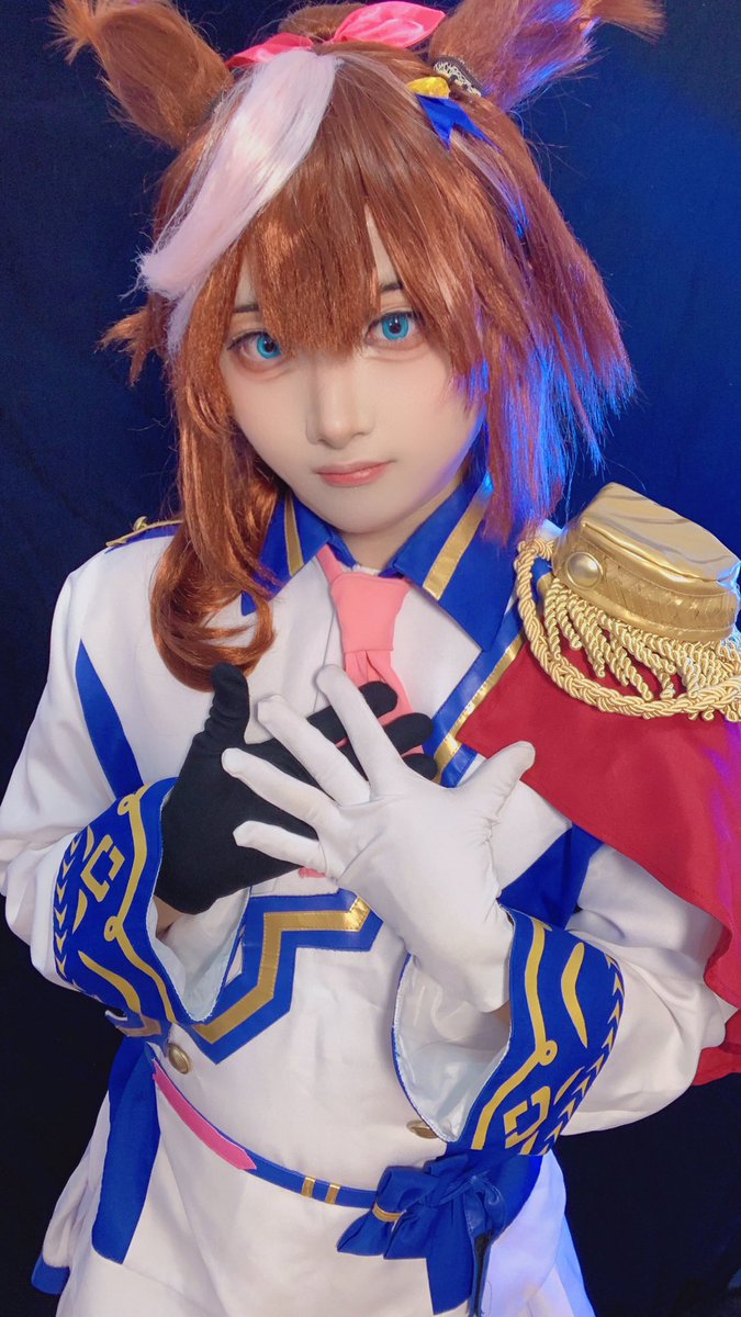 First89891310's tweet photo. 东海帝皇哒！
#cosplay #赛马娘 #东海帝皇 #伪娘 #男の娘 https://t.co/EEoQUcajnz