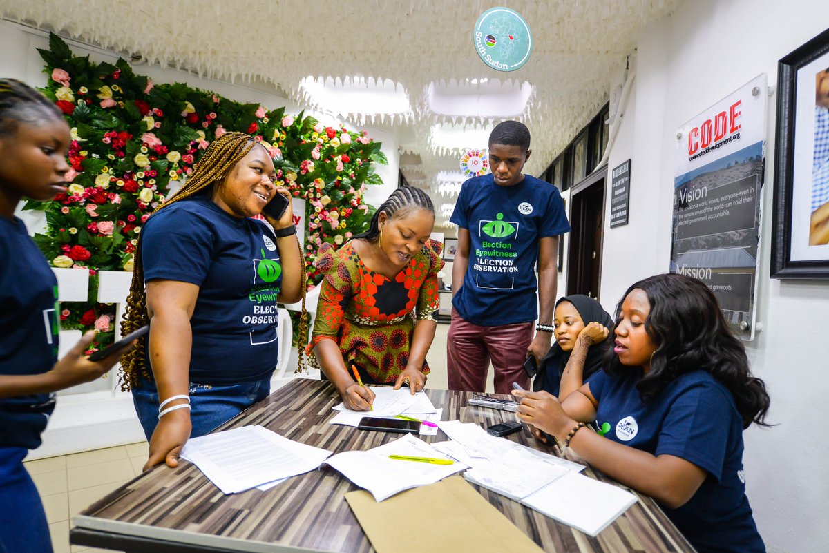 DEANinitiative's tweet photo. Our primary goal was to spark interest among young people in the electoral process. Together, we played a crucial role in promoting transparency and civic engagement during this pivotal election. (4/4)
#EEW2023 #NigeriaDecides
#ReflectivePost
#ThankYou2023 https://t.co/4EvXU6UmUt