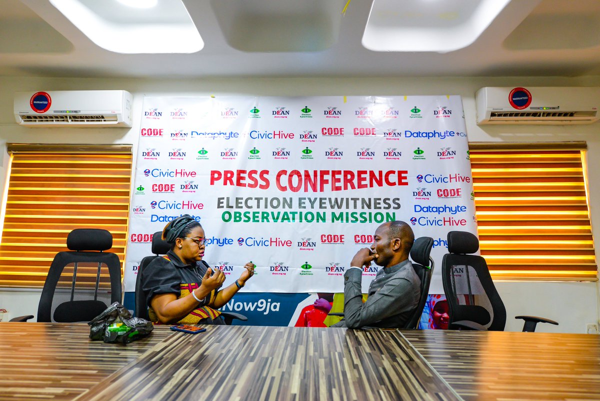 DEANinitiative's tweet photo. Our primary goal was to spark interest among young people in the electoral process. Together, we played a crucial role in promoting transparency and civic engagement during this pivotal election. (4/4)
#EEW2023 #NigeriaDecides
#ReflectivePost
#ThankYou2023 https://t.co/4EvXU6UmUt