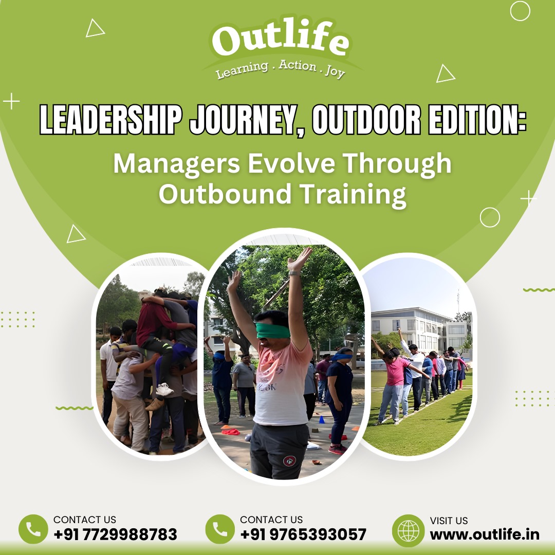 Transforming managers into leaders, one adventure at a time! ur #OutboundTraining for Managers is the ultimate #journey to unlock leadership potential.
#OutboundTraining #LeadershipJourney  #TransformativeTraining #OutlifeAdventures #LeadershipDevelopment #OutlifeOutboundTraining