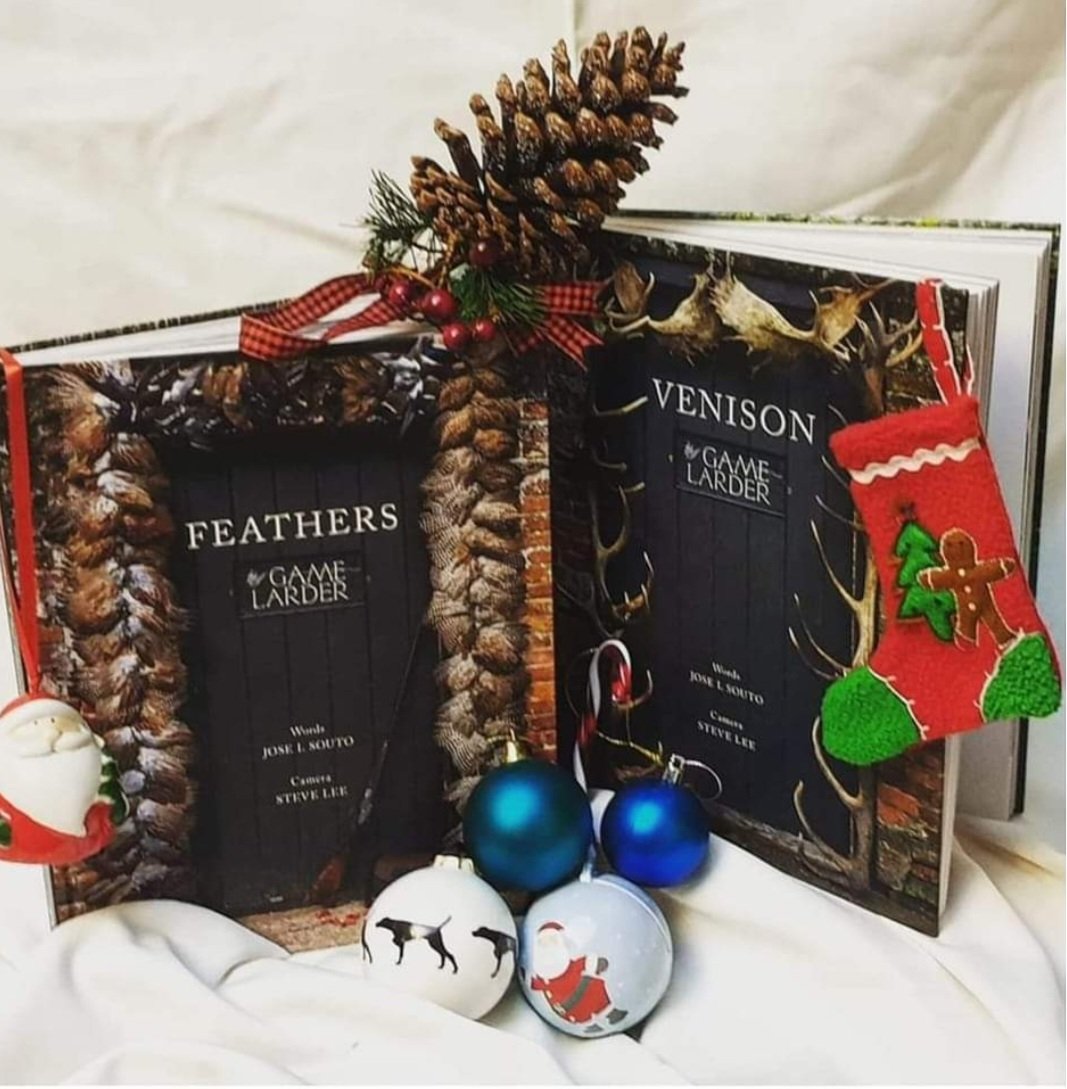 Only a few posting days left before Christmas if you would like dedicated signed copies of Venison or Feathers The Game Larder PM me for details. Merry Christmas all. #christmasgifts #cookerybooks #gamecookery #Venison #gamebirds