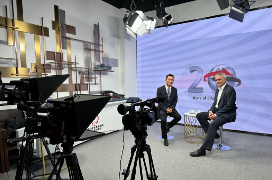 What a great chance to discuss and present 20 years of #EtherCAT! Martin Rostan, Executive Director of the
<a href="/EtherCAT_Group/">EtherCAT Group</a>
is being interviewed by Kenny Fu, Editor in Chief of Control Engineering Asia.Thanks for organizing, Beryl Fan, Chief Representative of the ETG Office China.