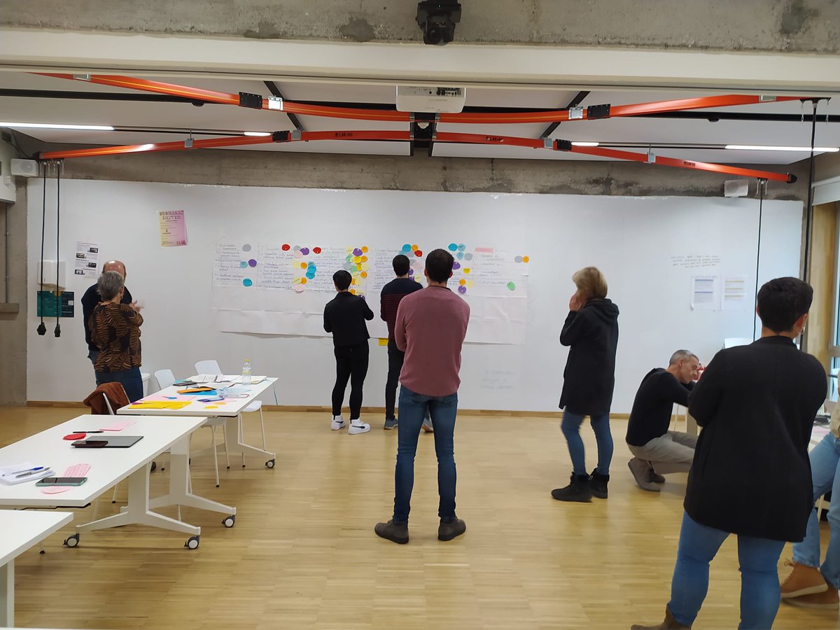 Debagoiena2030's tweet photo. Atzo @Huhezi-n elikadura burujabetzaz aritu ginen hainbat eragile: @FagorTaldea, @Lanki_MU, @EreindajanBer, @BergarakoUdala, @OlatuKoop, Esku baratze, @BiolurGipuzkoa, @emun_taldea eta D2030 https://t.co/6GJsTXvYld