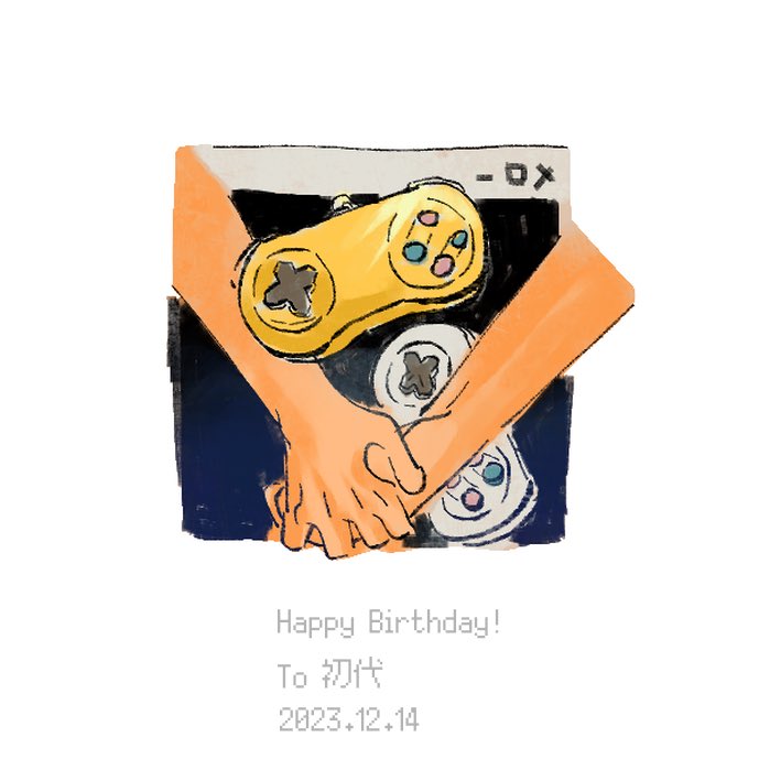 rottencrow_'s tweet photo. 代老师🎂生日快乐🎊 https://t.co/dFg30FQise