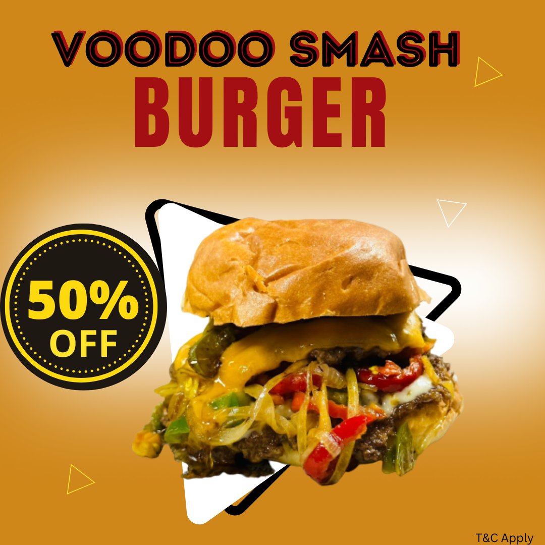 theshore_eat's tweet photo. Savor the enchanting flavors of our Voodoo Smash Burger! A bewitching blend of premium ingredients, this burger casts a spell on your taste buds. Experience the magic today! ๐โจ
#VoodooSmashBurger #BurgerMagic" https://t.co/b3qHS3HRoh